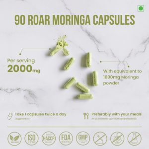 Moringa Capsules supplements 